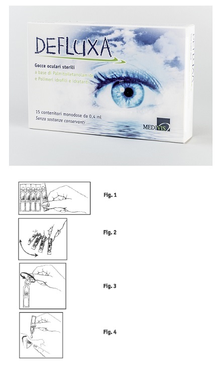 DEFLUXA GOCCE OCULARI 15 CONTENITORI MONODOSE DA 0,4 ML - farmaidea24.com