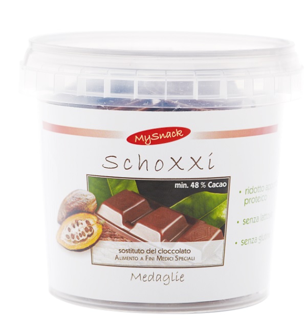 MY SNACK SCHOXXI MEDAGLIE CIOCCOLATO 180 G - farmaidea24.com