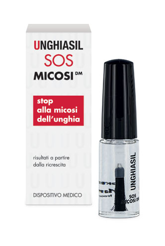 ANTIMICOTICO UNGHIASIL SOS MICOSI IN FLACONE DI VETRO 5 ML CON PENNELLO APPLICATORE + ASTUCCIO - farmaidea24.com