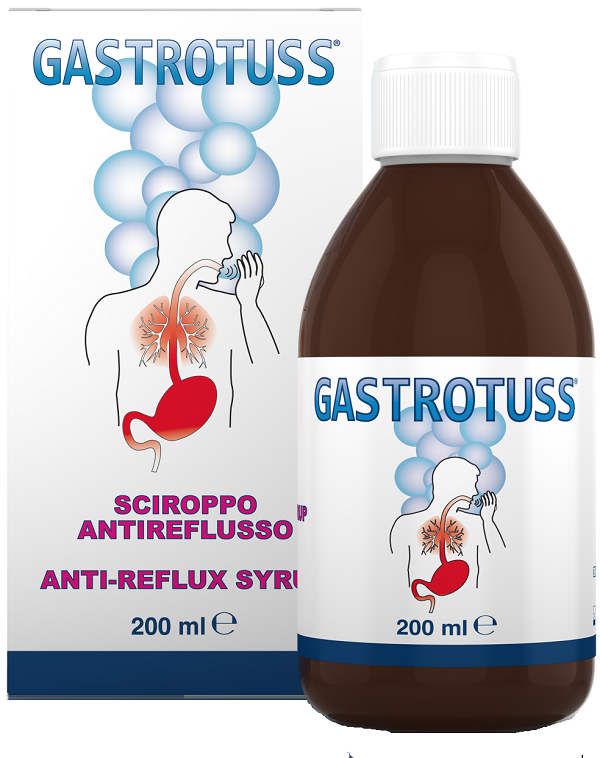 SCIROPPO ANTIREFLUSSO GASTROTUSS 200 ML - farmaidea24.com