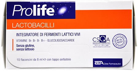 PROLIFE LACTOBACILLI 10 FLACONCINI 8 ML - farmaidea24.com