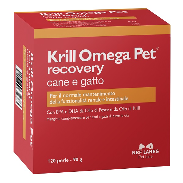 KRILL OMEGA PET RECOVERY BLISTER 120 PERLE - farmaidea24.com