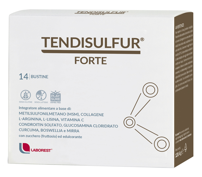 TENDISULFUR FORTE 14 BUSTE 119 G - farmaidea24.com