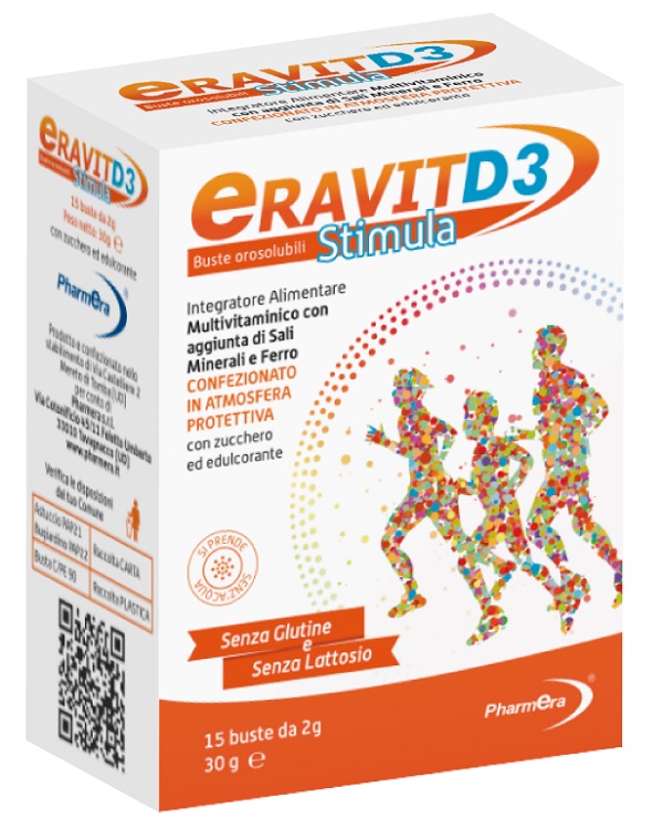 ERAVIT D3 STIMULA 15 BUSTINE STICK PACK 2 G - farmaidea24.com