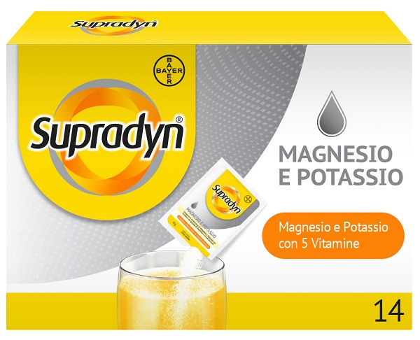 SUPRADYN MAGNESIO POTASSIO SENZA ZUCCHERO 14 BUSTINE 4 G - farmaidea24.com