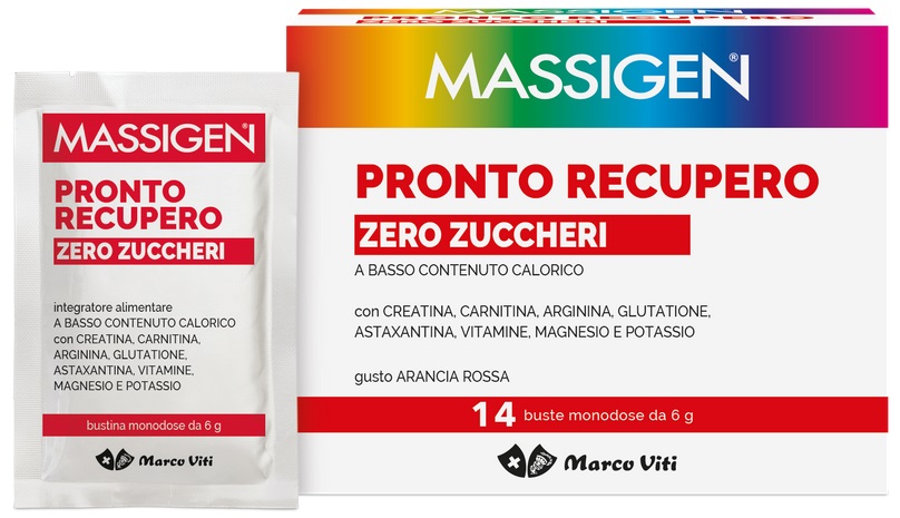MASSIGEN PRONTO RECUPERO ZERO ZUCCHERI 14 BUSTINE - farmaidea24.com