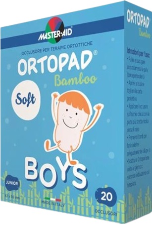 CEROTTO OCULARE PER ORTOTTICA ORTOPAD SOFT BOYS REGULAR 20 PEZZI - farmaidea24.com