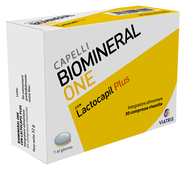 BIOMINERAL ONE LACTOCAPIL PLUS 30 COMPRESSE - farmaidea24.com