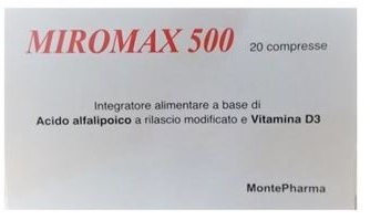 MIROMAX 500 20 COMPRESSE - farmaidea24.com