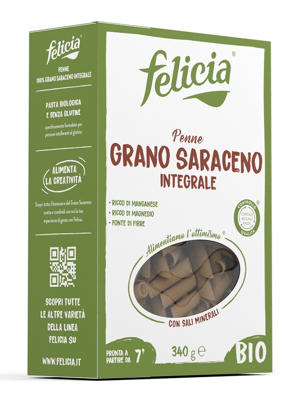 FELICIA BIO SARACENO PENNE 340 G - farmaidea24.com