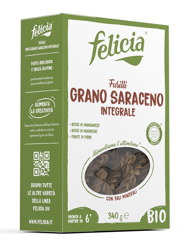FELICIA BIO SARACENO FUSILLI 340 G - farmaidea24.com