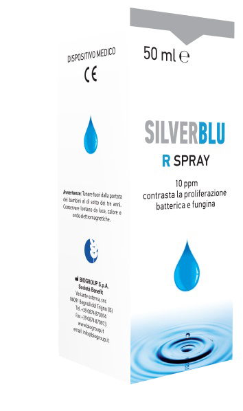 SILVER BLU R SPRAY NASALE 50 ML - farmaidea24.com
