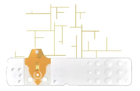 STRISCE MISURAZIONE GLICEMIA LINEA D ORO 25 PEZZI - farmaidea24.com