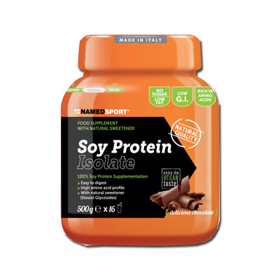 SOY PROTEIN ISOLATE DELICIOUS CHOCOLATE POLVERE 500 G - farmaidea24.com