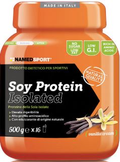 SOY PROTEIN ISOLATE VANILLA CREAM POLVERE 500 G - farmaidea24.com