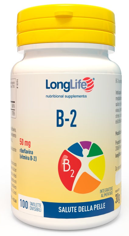 LONGLIFE B2 50 MG 100 TAVOLETTE DIVISIBILI - farmaidea24.com