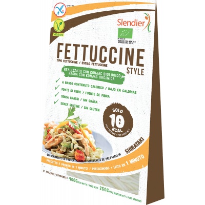 SHIRATAKI FETTUCCINE BIO 250 G - farmaidea24.com