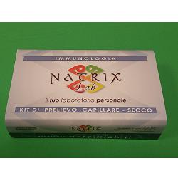 KIT NATRIX PRELIEVO AREA IMMUNOLOGICA BLU CAPILLARE SECCO 1  PEZZO - farmaidea24.com