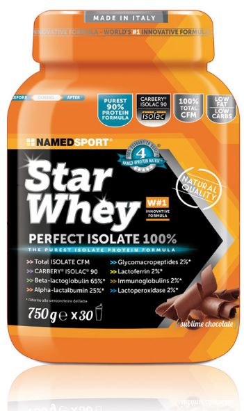 STAR WHEY SUBLIME CHOCOLATE 750 G - farmaidea24.com