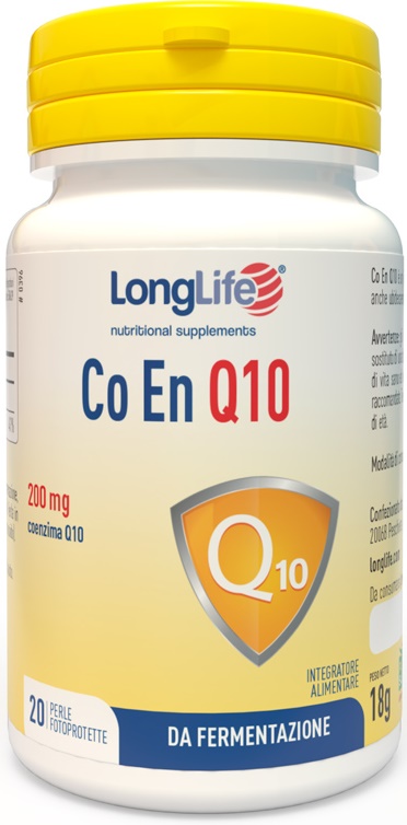 LONGLIFE CO EN Q10 200MG 20 PERLE FOTOPROTETTE - farmaidea24.com
