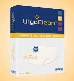 MEDICAZIONE STERILE URGOCLEAN 10X10 CM 5 PEZZI - farmaidea24.com
