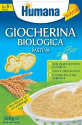 HUMANA GIOCHERINA PASTINA BIOLOGICA 320 G - farmaidea24.com
