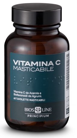 PRINCIPIUM VITAMINA C NATURALE 60 COMPRESSE MASTICABILI 72 G - farmaidea24.com