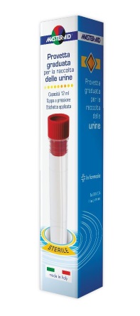 PROVETTA RACCOLTA URINA MASTER-AID 12 ML - farmaidea24.com