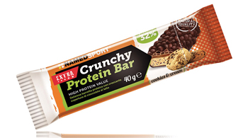CRUNCHY PROTEINBAR COOKIES & CREAM 1 PEZZO 40 G - farmaidea24.com