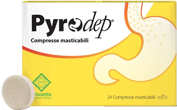 PYRODEP 24 COMPRESSE MASTICABILI - farmaidea24.com