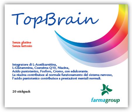 TOPBRAIN 20 STICK 4,5 G - farmaidea24.com