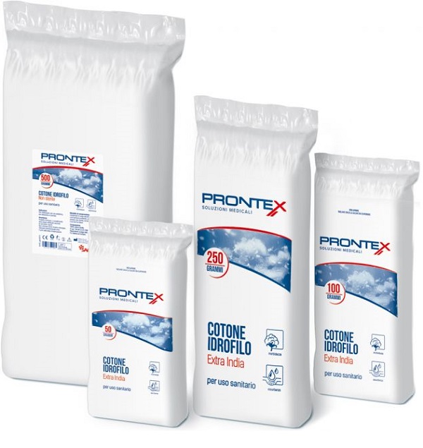 COTONE IDROFILO EXTRA INDIA PRONTEX 500 G - farmaidea24.com