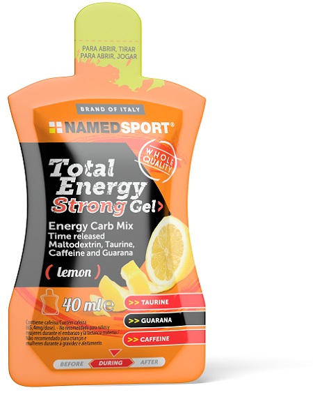 TOTAL ENERGY STRONG LEMON GEL 40 ML - farmaidea24.com