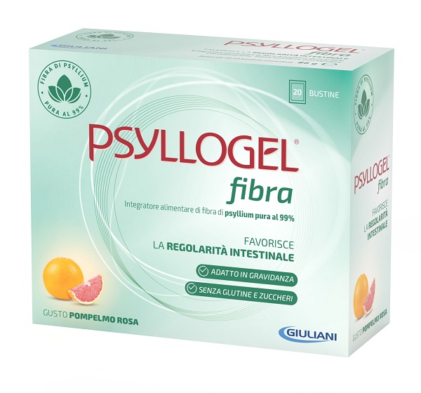 PSYLLOGEL FIBRA POMPELMO ROSA 20 BUSTINE - farmaidea24.com