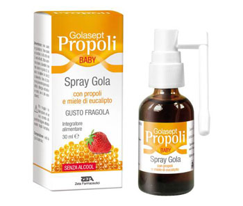 GOLASEPT PROPOLI BABY SPRAY GOLA 30 ML - farmaidea24.com