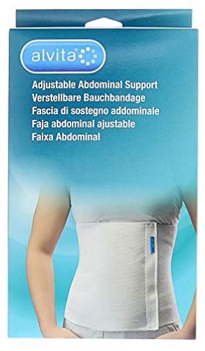 ALVITA FASCIA ADDOMINALE MISURA 3 CIRCONFERENZA 110-130 CM - farmaidea24.com