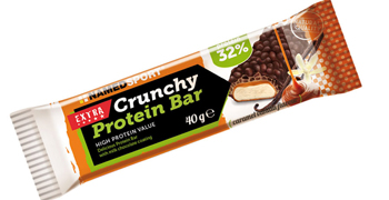 CRUNCHY PROTEINBAR CARAMEL VANILLA 40 G - farmaidea24.com