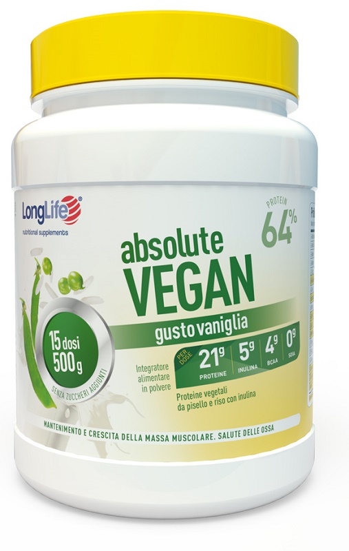 LONGLIFE ABSOLUTE VEGAN 500 G - farmaidea24.com