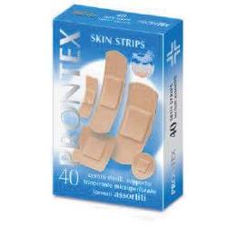 CEROTTO PRONTEX SKIN STRIPS 6 FORMATI ASSORTITI ASTUCCIO 40 PEZZI - farmaidea24.com