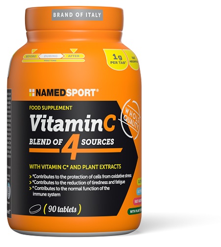 VITAMIN C 4 NATURAL BLEND 90 COMPRESSE - farmaidea24.com
