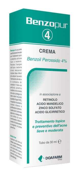 BENZOPUR 4 CREMA 30 ML - farmaidea24.com