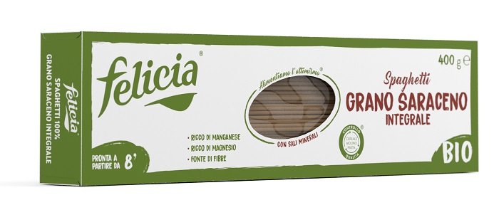 FELICIA BIO SARACENO SPAGHETTI BIO 400 G - farmaidea24.com