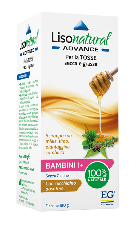 LISONATURAL ADVANCE BAMBINI 133 ML - farmaidea24.com