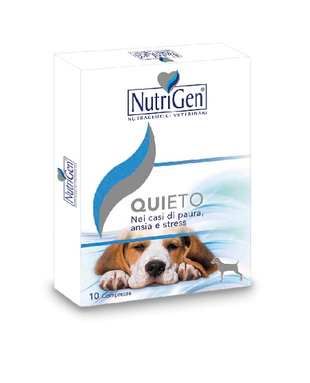 QUIETO CANE 10 COMPRESSE NUTRIGEN - farmaidea24.com