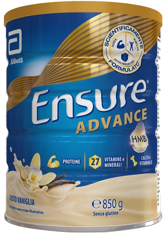 ENSURE ADVANCE VANIGLIA 850 G - farmaidea24.com