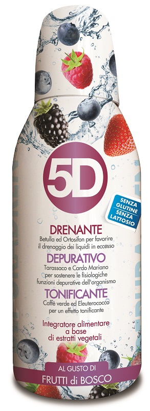 5D SLEEVERATO FRUTTI DI BOSCO 500 ML - farmaidea24.com
