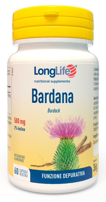 LONGLIFE BARDANA 60 CAPSULE VEGETALI - farmaidea24.com