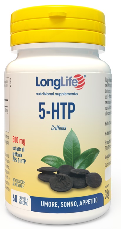 LONGLIFE 5-HTP 60 CAPSULE VEGETALI - farmaidea24.com