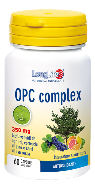 LONGLIFE OPC COMPLEX 60 CAPSULE VEGETALI - farmaidea24.com