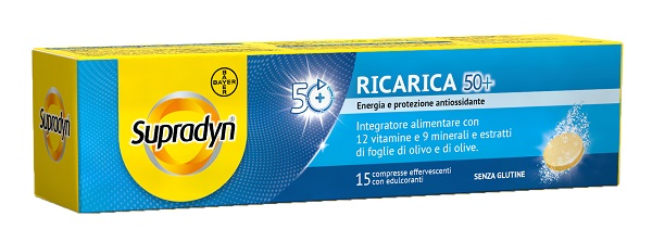 SUPRADYN RICARICA 50+ 15 COMPRESSE EFFERVESCENTI - farmaidea24.com